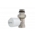 Radiator valve through passage manual adjustment Roda 1/2