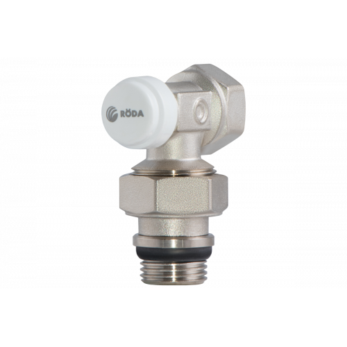 Angled radiator shut-off valve 1/2 Roda Angled radiator shut-off valve 1/2 Roda
