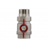 Ball valve with American butterfly 1 Ball valve with American butterfly 1