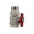 Ball valve with American butterfly 1 Ball valve with American butterfly 1