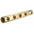 Brass manifold 1x1/2x1/2 2 out Brass manifold 1x1/2x1/2 2 out