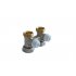 Bottom connection valve Roda 3/4 Bottom connection valve Roda 3/4