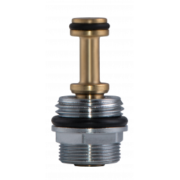 Shut-off valve for manifolds made of brass Shut-off valve for manifolds made of brass