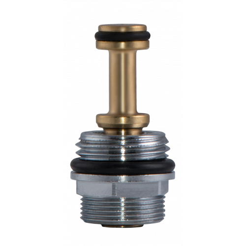 Shut-off valve for manifolds made of brass Shut-off valve for manifolds made of brass