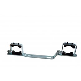 Double manifold mount with stainless steel Double manifold mount with stainless steel